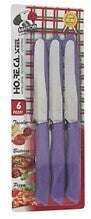 Set 6 Coltelli da tavola horeca lilla Marietti