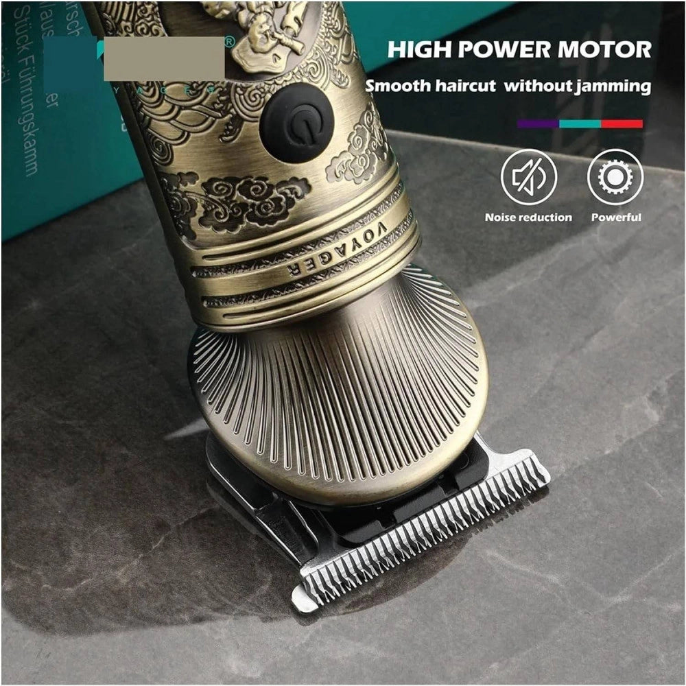 Trade Shop - Tagliacapelli Uomo Professionale Senza Filo Ricaricabile A Batteria 0 Mm Vgr 962 -