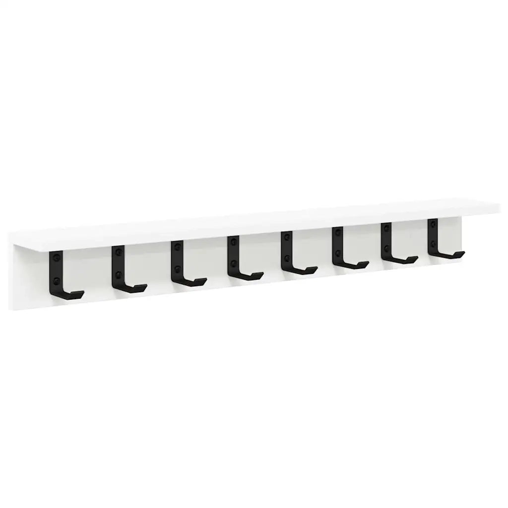 Appendiabiti a muro Bianco 80 x 10,5 x 10,5 cm CFW3881614