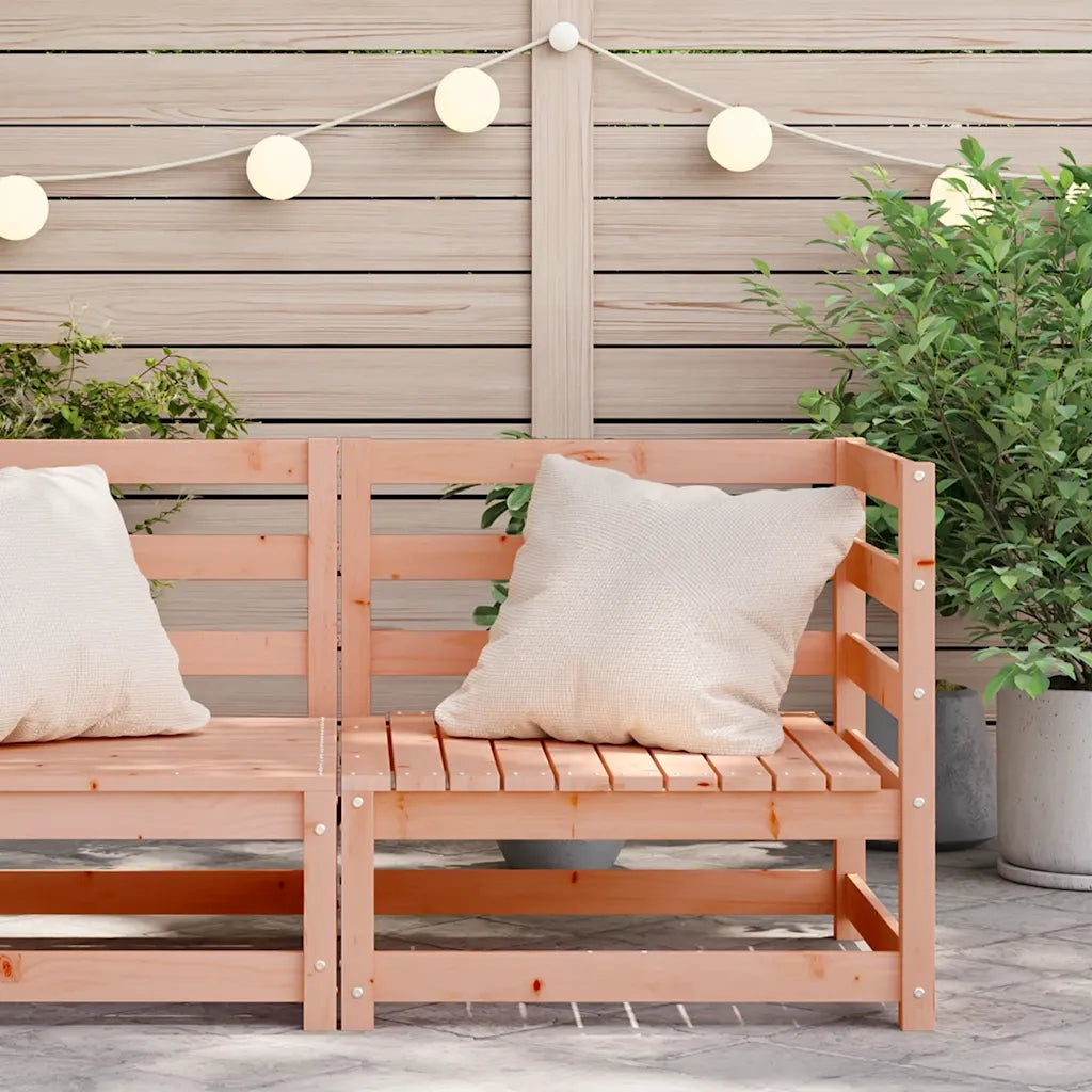 Divano Angolare da Giardino-Sofa da giardino 70x70x67 cm Legno Massello Douglas