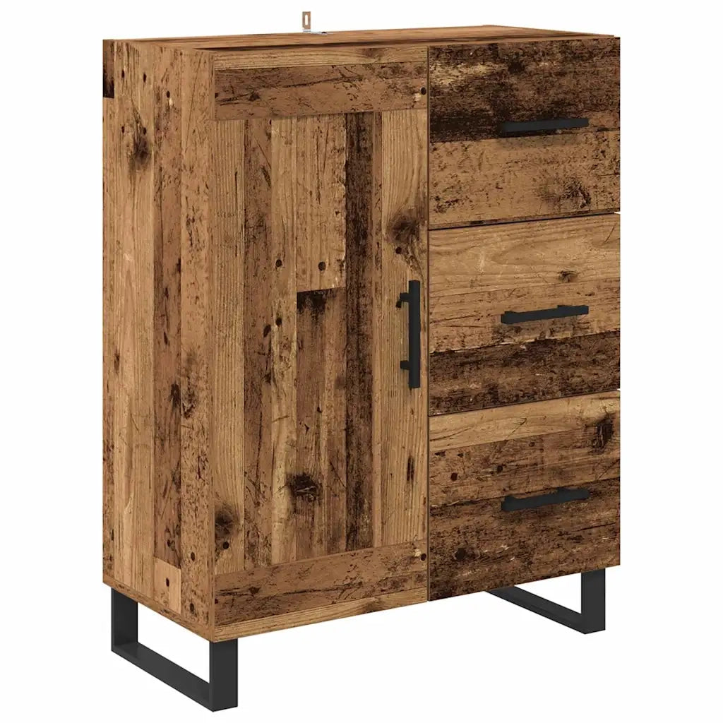 Credenza con cassetto 2 pcs Legno vecchio Legno multistrato 3415624