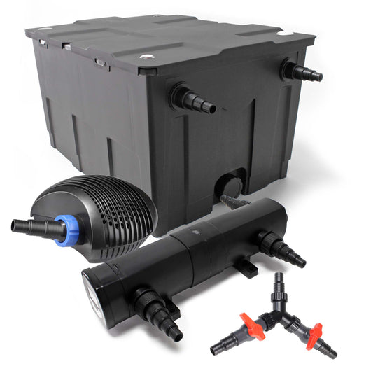 Set Filtro 60.000l Chiarificatore 24W Pompa NEO8000 70W