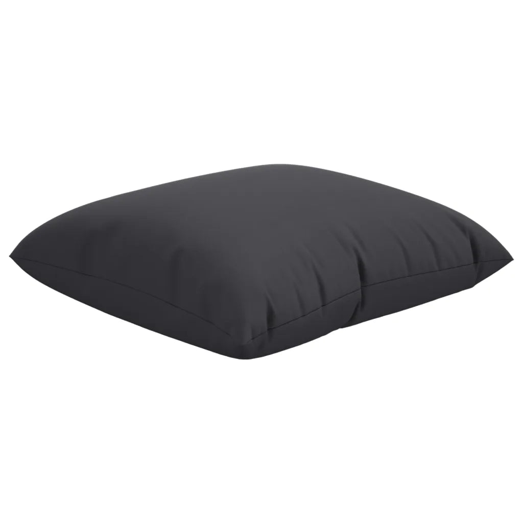 Cuscini per Divano 4 pz-Set di 4 Cuscini per Sofa Neri 40x40 cm in Tessuto