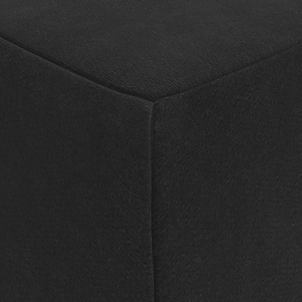 Divano Letto Pieghevole 75 x 63 x 45 cm Nero 900147