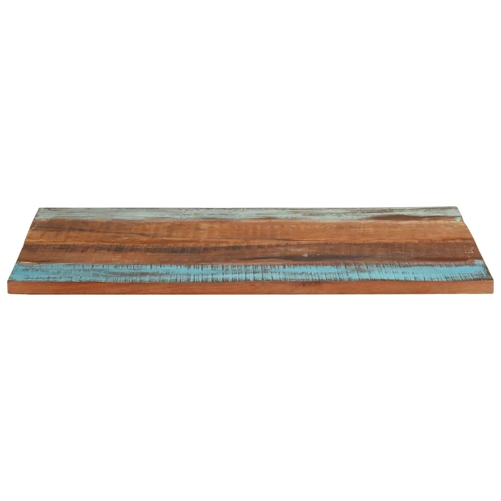 Piano Tavolo Rettangolare 70x90 cm 25-27 mm Legno di Recupero cod mxl 57572