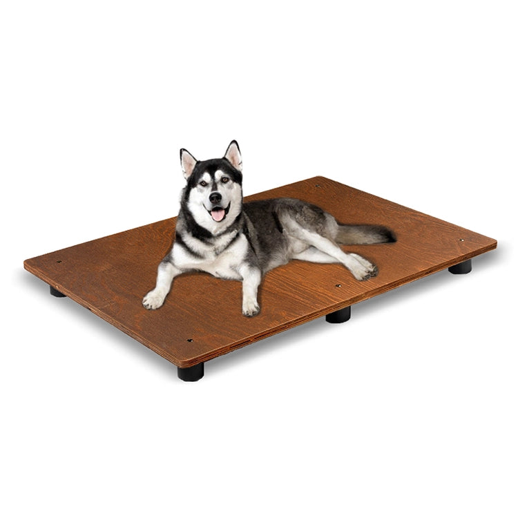 BRANDINA DAVANZALE  IN LEGNO PER CANI PER CUCCIA E-ALANO L.115 x P.80 x 2 cm SPESSORE 100% FABBRICATO IN ITALIA