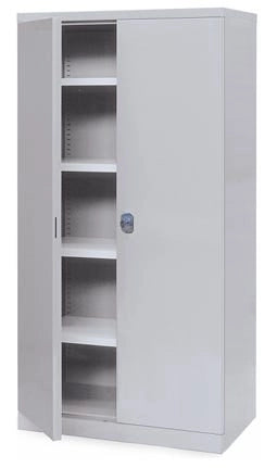 Armadio blindato monoblocco con ante battenti di spessore 12/10 cm. 100x50x200h