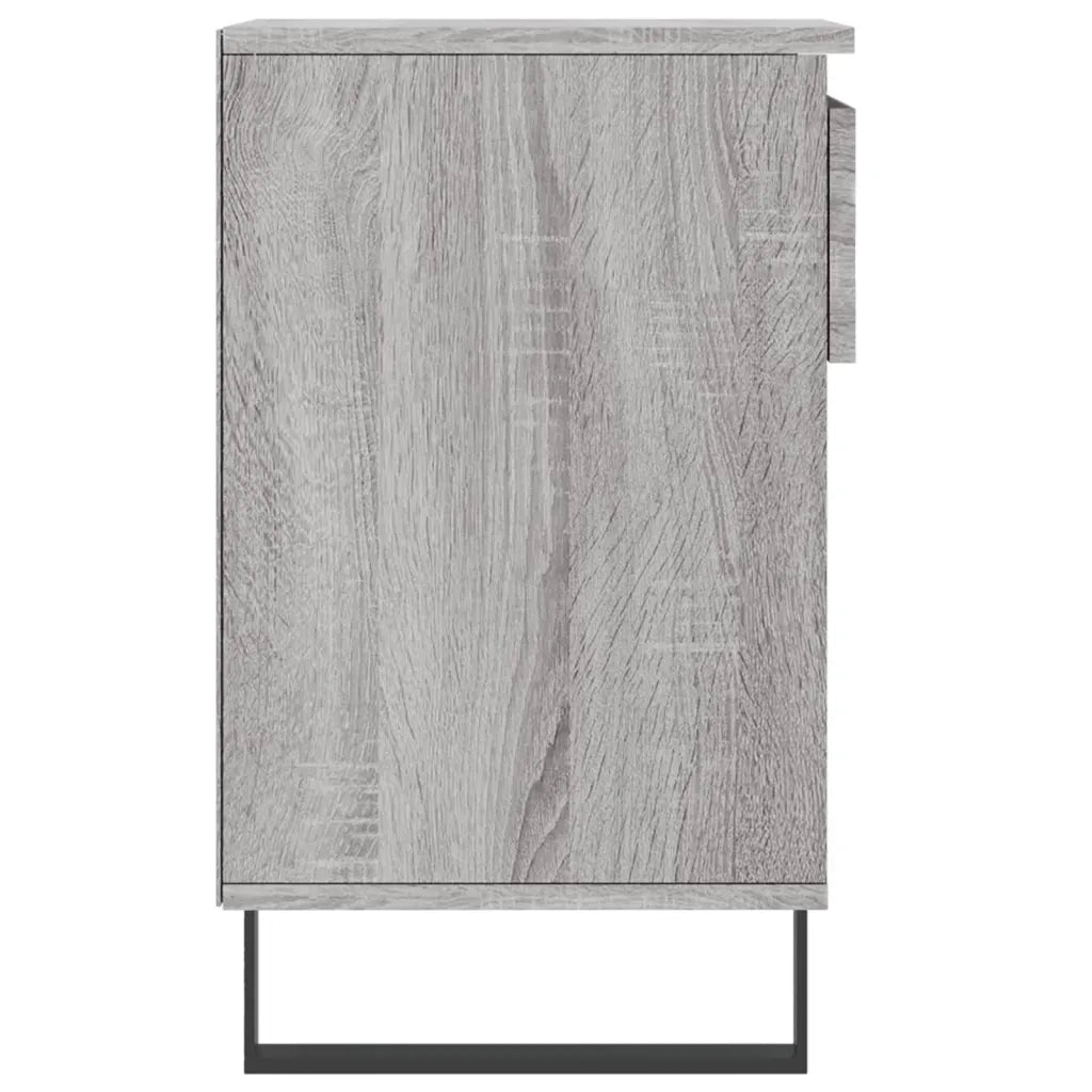 Scarpiera Grigio Sonoma 102x36x60 cm in Legno Multistrato 831378