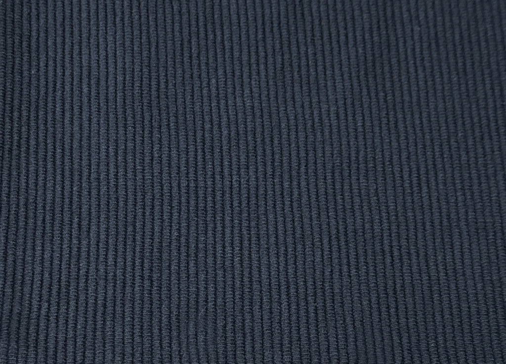 Copridivano Copriseduta Sofà Elasticizzato Tinta Unita Smile Tessuto Millerighe - Poltrona - Blue