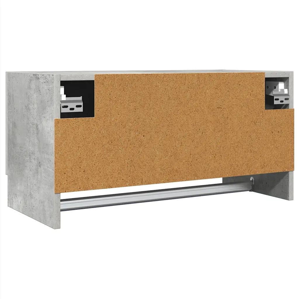 Armadio Grigio Cemento 70x32,5x35 cm in Legno Multistrato CFW8226126