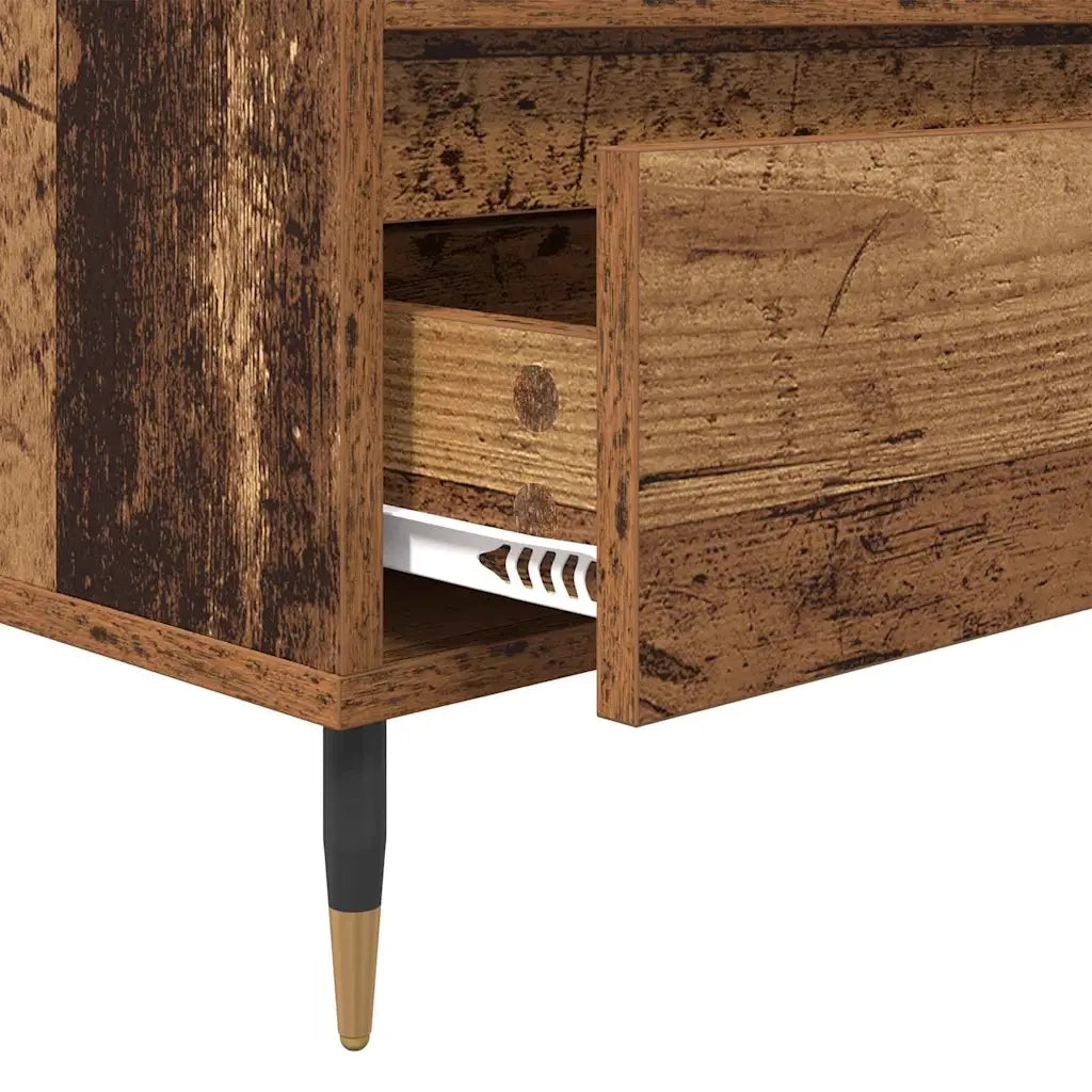 Mobile TV con cassetto Legno vecchio 100 x 34,5 x 44,5 cm 881777