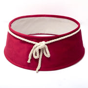 COPRIBASE ALTO ALBERO VELLUTO ROSSO 65X53X23CM.