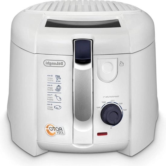 Friteuse 1800 W 12 litri acciaio inossidabile bianco - Frittoia potente per uso domestico