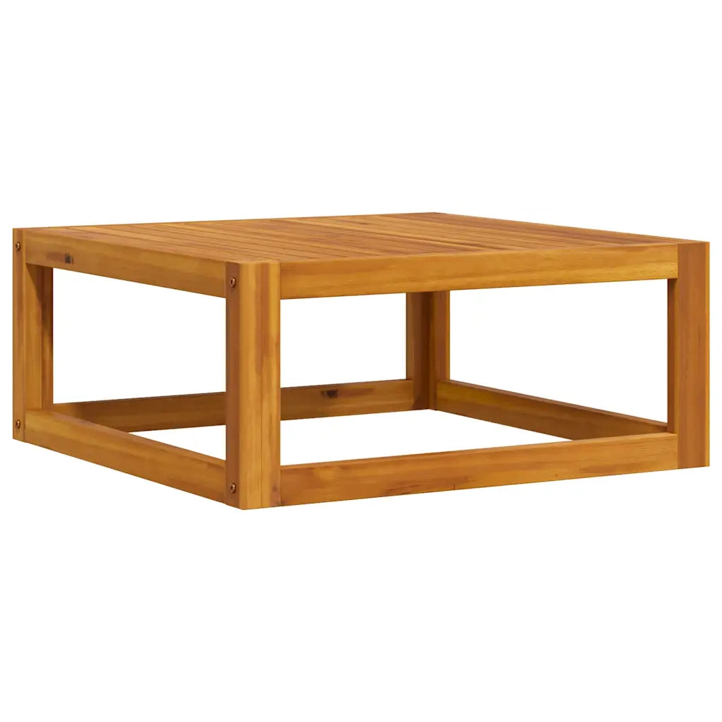 Tavolino da Caffè 68x68x29 cm in Legno Massello di Acacia 311866