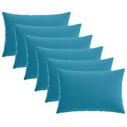Federa 6 pcs HEERLEN Azzurro 50 x 75 cm Poliestere 911726