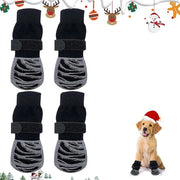 Pantaloni Antiscivolo per Cani - 4 Pezzi - Molli e Respiranti - Protezione alle Zampe - Adattabili - Idonei per l'Uso Interno - Calze per Animali