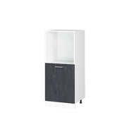 Vicco Mobile per forno da incasso Calcestruzzo nero 60 cm