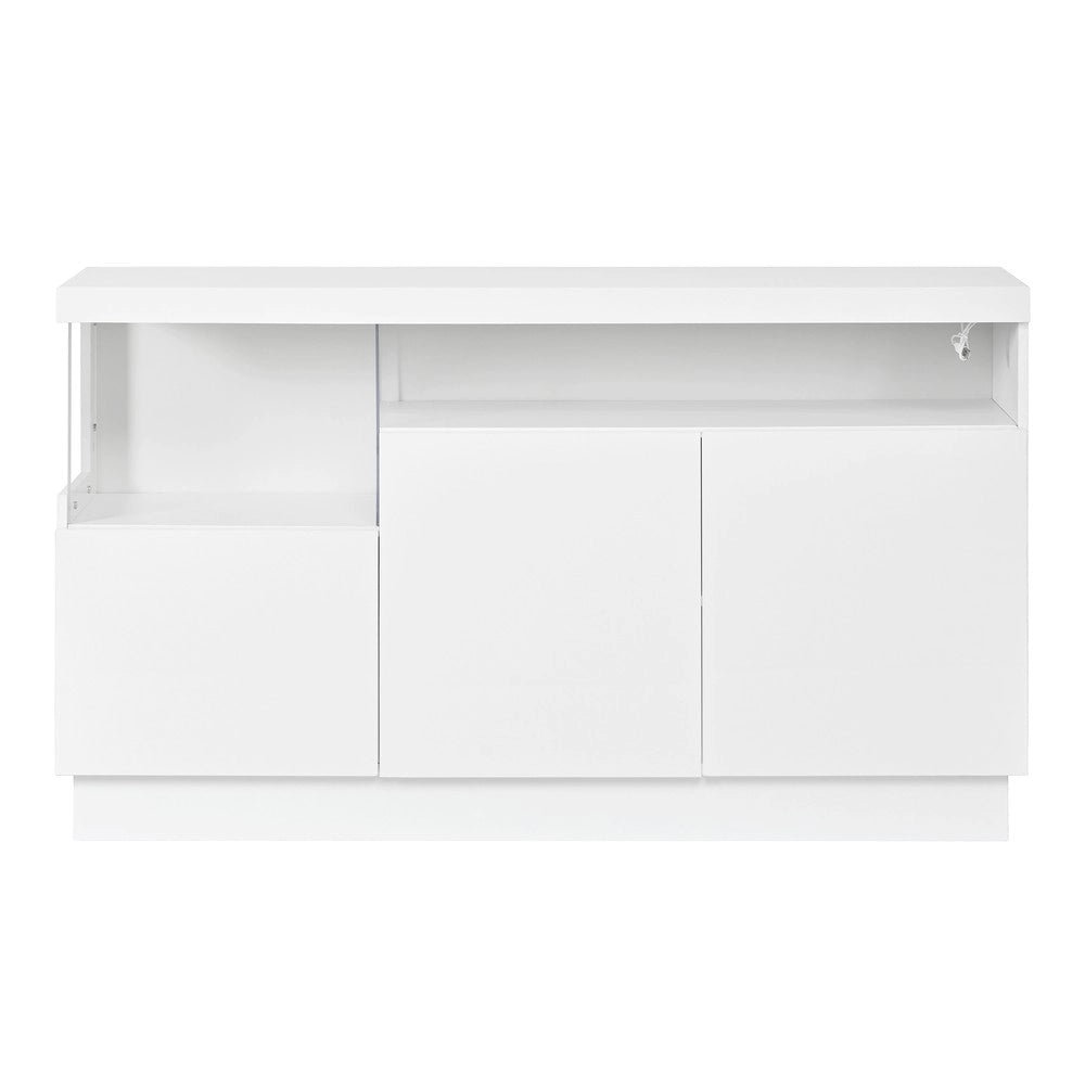 Credenza moderna ¨C Minimal ¨C Materiale truciolato, con illuminazione LED