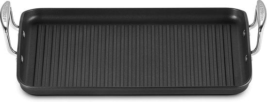 Piastra Grill Rettilinea Riscaldata con Strato Antitrasferimento – 35 cm