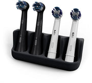 Supporto per 4 pennelli a mano | per pennelli a mano | Realizzato in silicone di grado alimentare (nero)