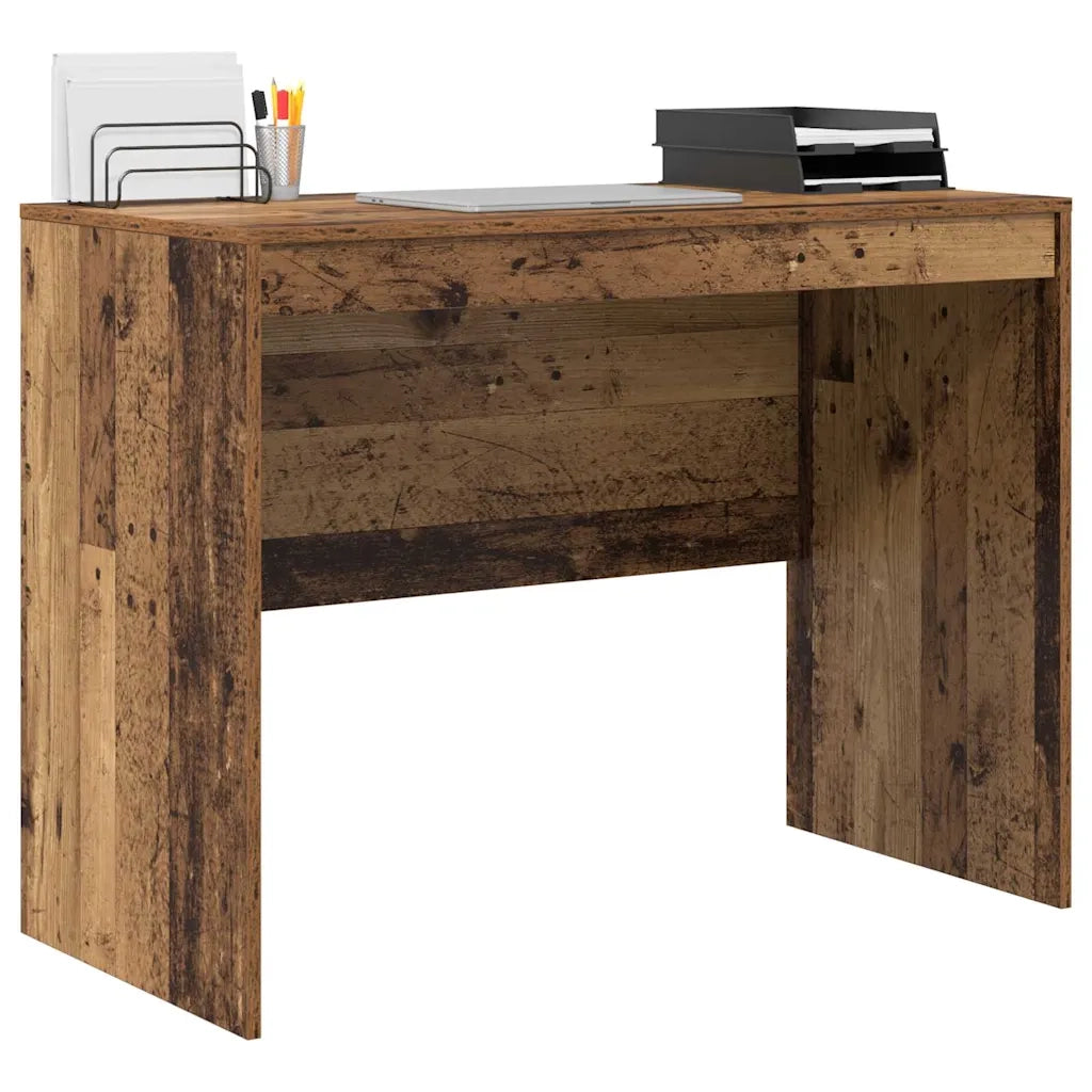Scrivania | Tavolo da Ufficio Legno vecchio 100 x 50 x 76 cm
