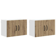 Pensile da cucina | Armadietto a muro LUCCA 2 pz Rovere Artigianale