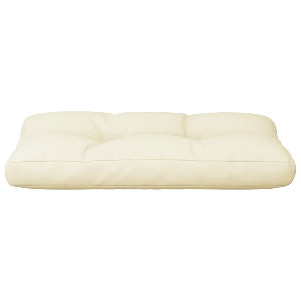 Cuscino per Pallet Crema 70x40x12 cm in Tessuto 360581