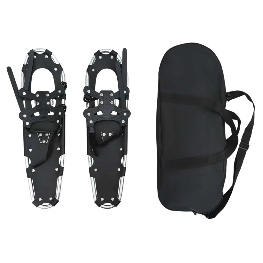 Ciaspole 3 in 1 Argento e Nero 78,5 x 22 cm Alluminio e HDPE 42021433