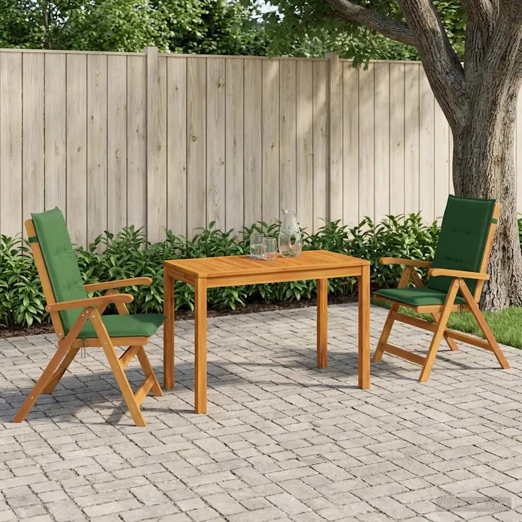 Set da pranzo da giardino 3 pezzi 3 pz Naturale 3434607