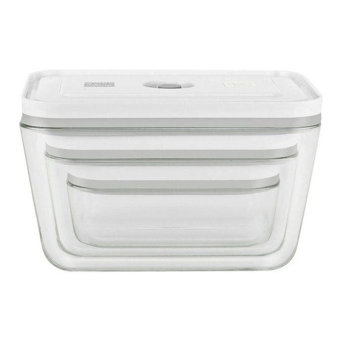 ZWILLING FRESH & SAVE Rettangolare Scatola Grigio, Trasparente 3 pz
