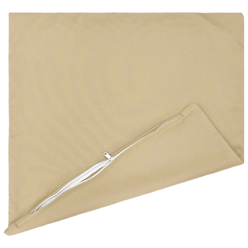Federa 2 pcs HEERLEN Beige 65 x 65 cm Poliestere 913005