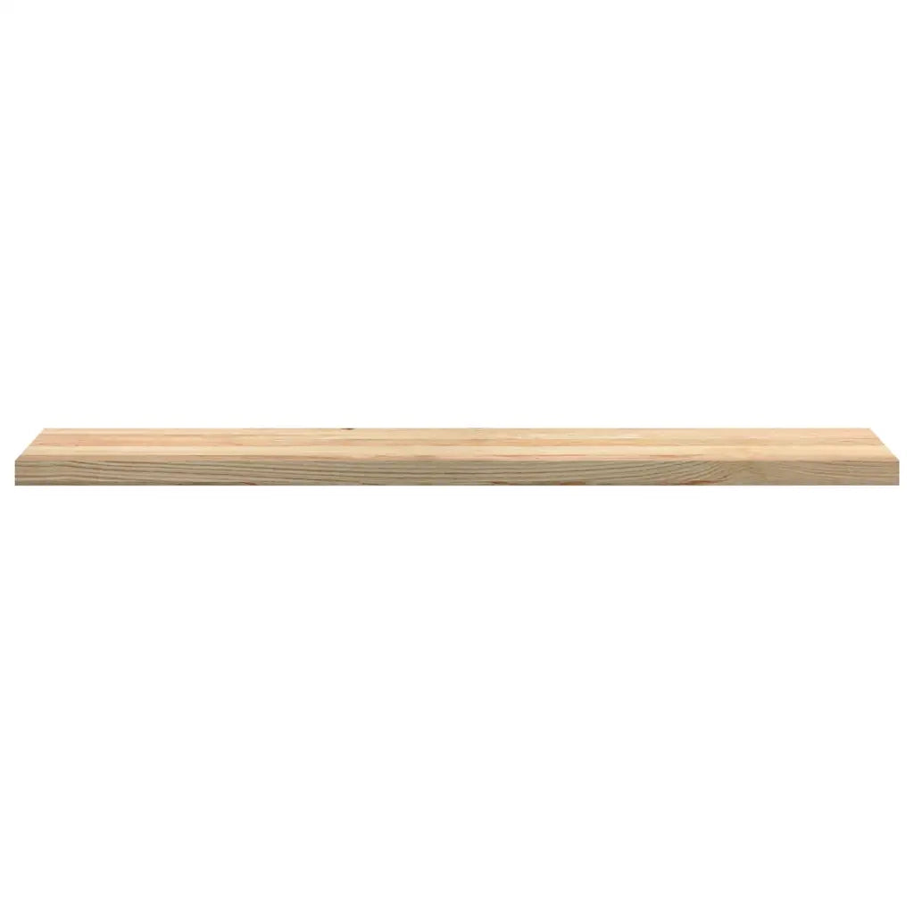 Davanzali 2 pz Non Trattati 140x25x2cm Legno Massello di Rovere