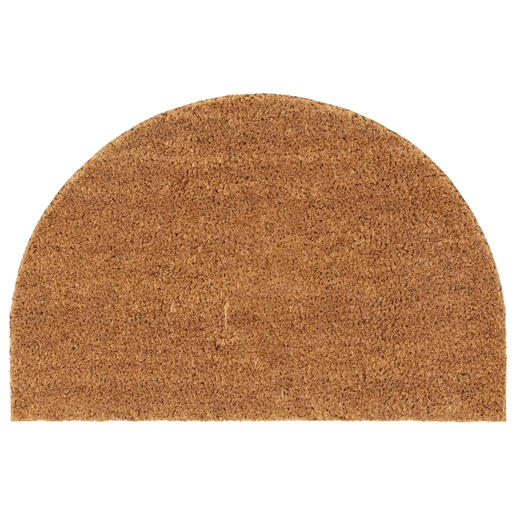 Zerbino Naturale Mezzo Rotondo 40x60 cm Fibra di Coccocod mxl 86784