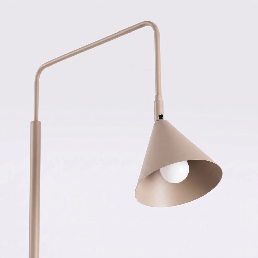 Lampada da terra NOX taupe