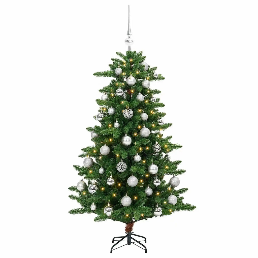 Artificial Christmas Tree with Bauble 150 cm 150 LED 3461391