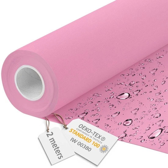 Tela Acquaparante per metro 160 cm largo - Tela impermeabile 220 g/m2 600D - Tela di velluto Acquaparante per metro Rosso 2M