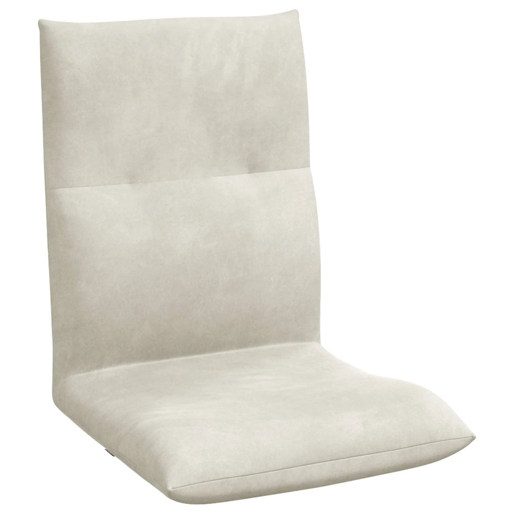 Sedia da Pavimento Crema 46 x 50 x 61 cm Velluto 42028180