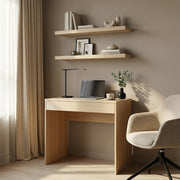 Scrivania FORDE - Spaziosa - Con Cassetto - Rovere Sonoma - Larghezza 75 cm, Altezza 75 cm, Profondit? 50 cm