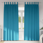 Tende Blackout con Anelli 2 pcs Turchese 260 x 140 cm 4107642