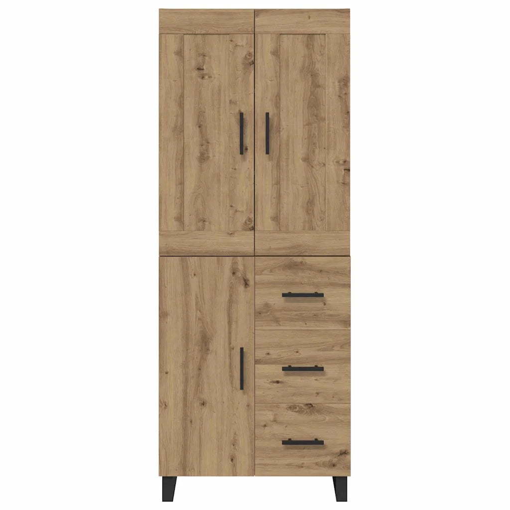 Credenza con cassetto Rovere artigianale 69,5 x 34 x 180 cm 3416055