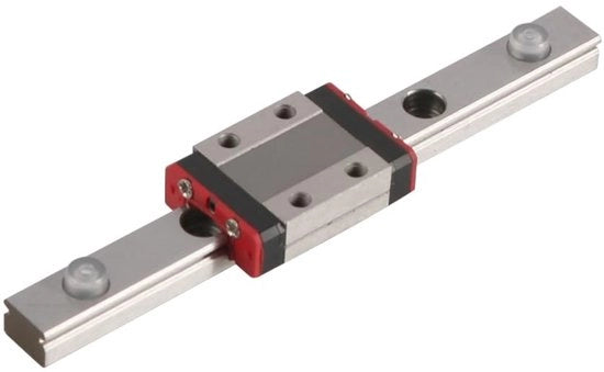 Geleiderail Miniatuur - Regolazione di Movimento Precisa - Alta Capacità di Carico - Progettazione Compatta - Dimensioni 100 mm - Guida Lineare
