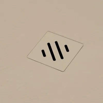 Piatto doccia in resina 80x140 Arena beige completo di kit scarico