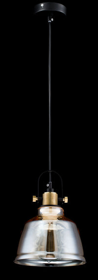 Lampada pendente Pendant in Metallo Irving Nero