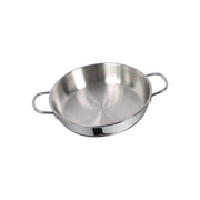 Sacim Srl SCM600I28 Tegame in Acciaio Inox 18-10 per Induzione Diametro 28 cm colore Cromo