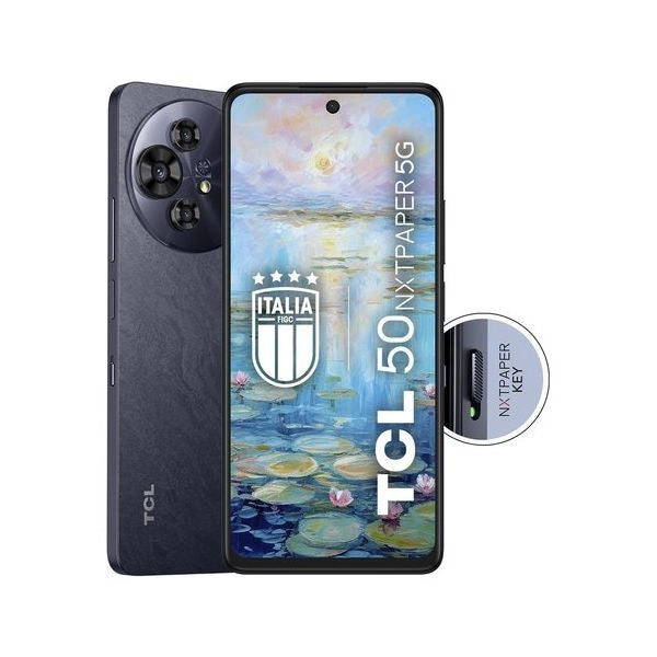 Tcl 50 nxtpaper 5g 17,2 cm (6.78") doppia sim android 14 usb tipo-c 8 gb 256 gb 5010 mah grigio - TCT702D-2ALCA112