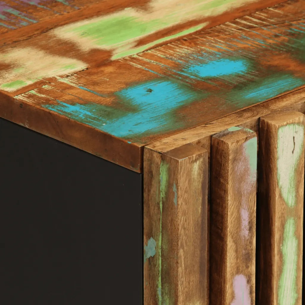 Comodini 2pz 40x34x46 cm in Legno Massello di Recupero 377425