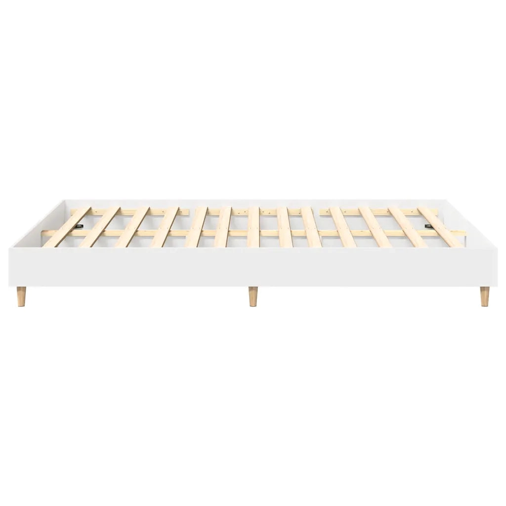 Giroletto senza Materasso Bianco 140x200 cm Legno Multistrato