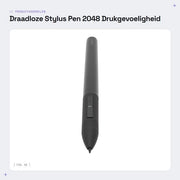 Penna Stylus a Batteria - Drukgevoeligità 2048 - Funzione di Sospensione Automatica - Capacità della Penna Stylus - Adatto per 1060PLUS e oltre - Innovazione Tecnologica