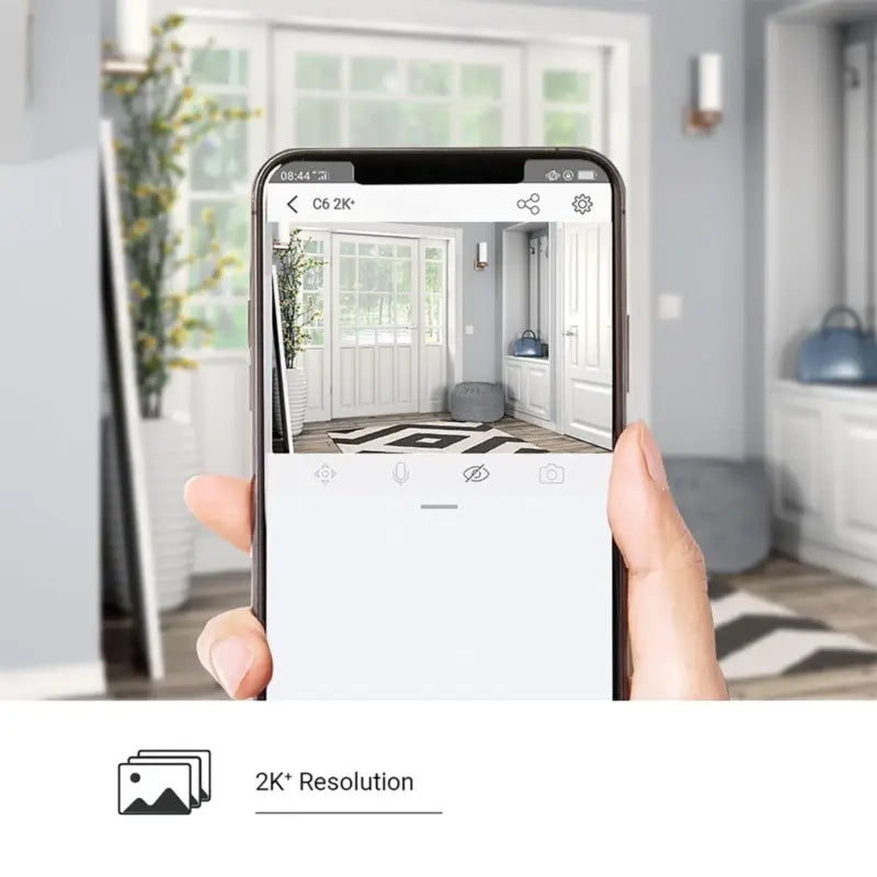 EZVIZ C6 Telecamera Wi-Fi Interno 2K+ Videocamera Sorveglianza Rotazione a 360°