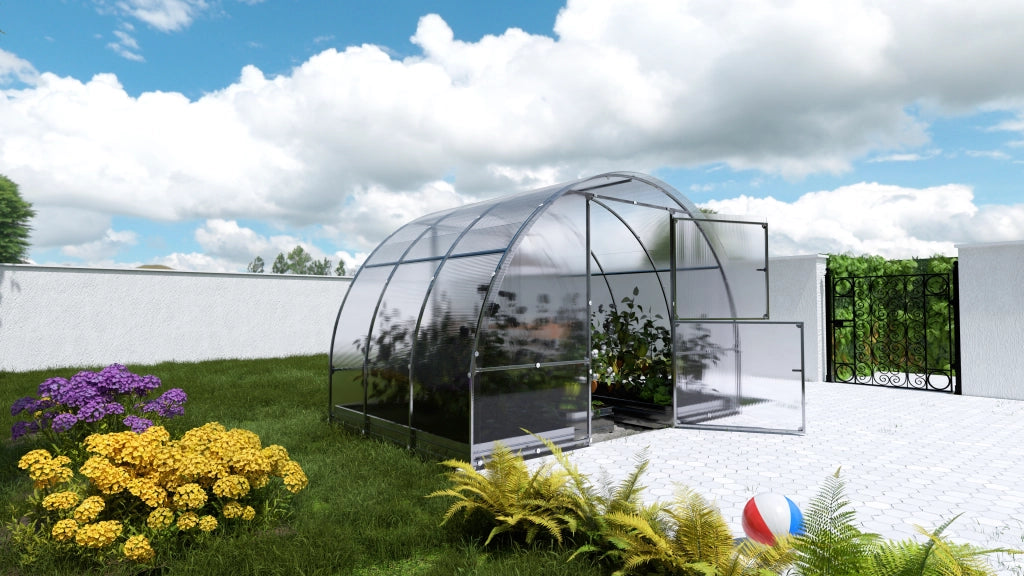 Serra da giardino KLASIKA EASY 3 x 2 m (6 m²), 6 mm con rivestimento in policarbonato